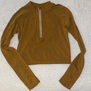 lululemon Cropped Quarter Zip